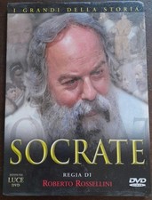 Dvd Socrate roberto Rossellini Istituto Luce Digipak Nuovo Sigillato 