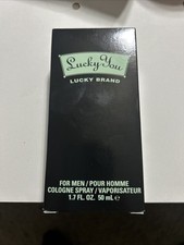 Lucky You Lucky Brand for Men Cologne Spray 1.7 fl oz New in Box