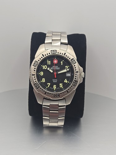 Swiss Military Watch, Fresh Battery, Works Great