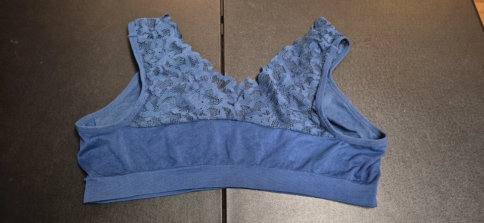 Ladies size 2XL blue pullover bra - Image 2 of 4