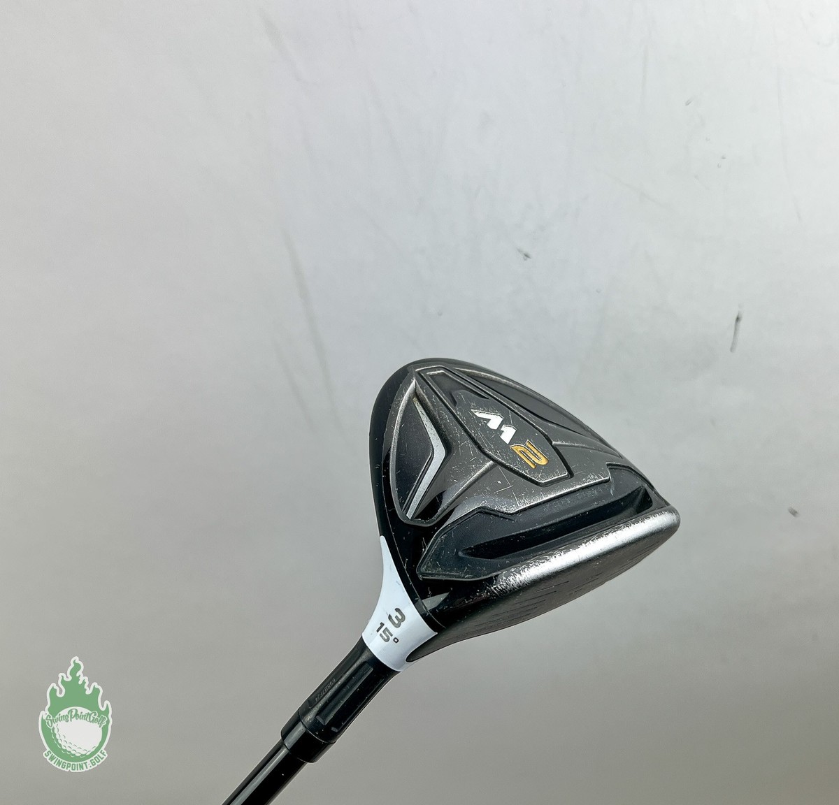 RH TaylorMade M2 Fairway 3 Wood 15* REAX 65g X-Stiff Flex Graphite