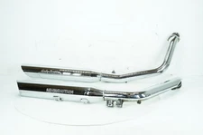 2003 Harley Softail FLSTFI Fat Boy OEM Exhaust Header Pipes Muffler NO Bracket