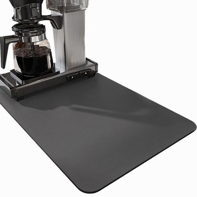 Turtle Mat Tappetino Assorbente Per Interni 40x60 Cm Grigio, Antiscivolo Con Supporto Multi-Grip, Made In UK