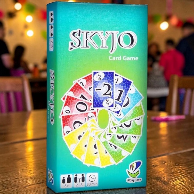 Skyjo Card Game Age 8 Years+ 2-8 Players Magilano Games Travel Home