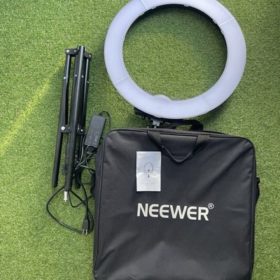 Neewer RL-18, Large 18 Inch Ring Light 55W LED Ringlight With Filters Bag Dim 