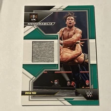 2022 Panini WWE NXT NXT Memorabilia Green Noam Dar #NXM-NMD