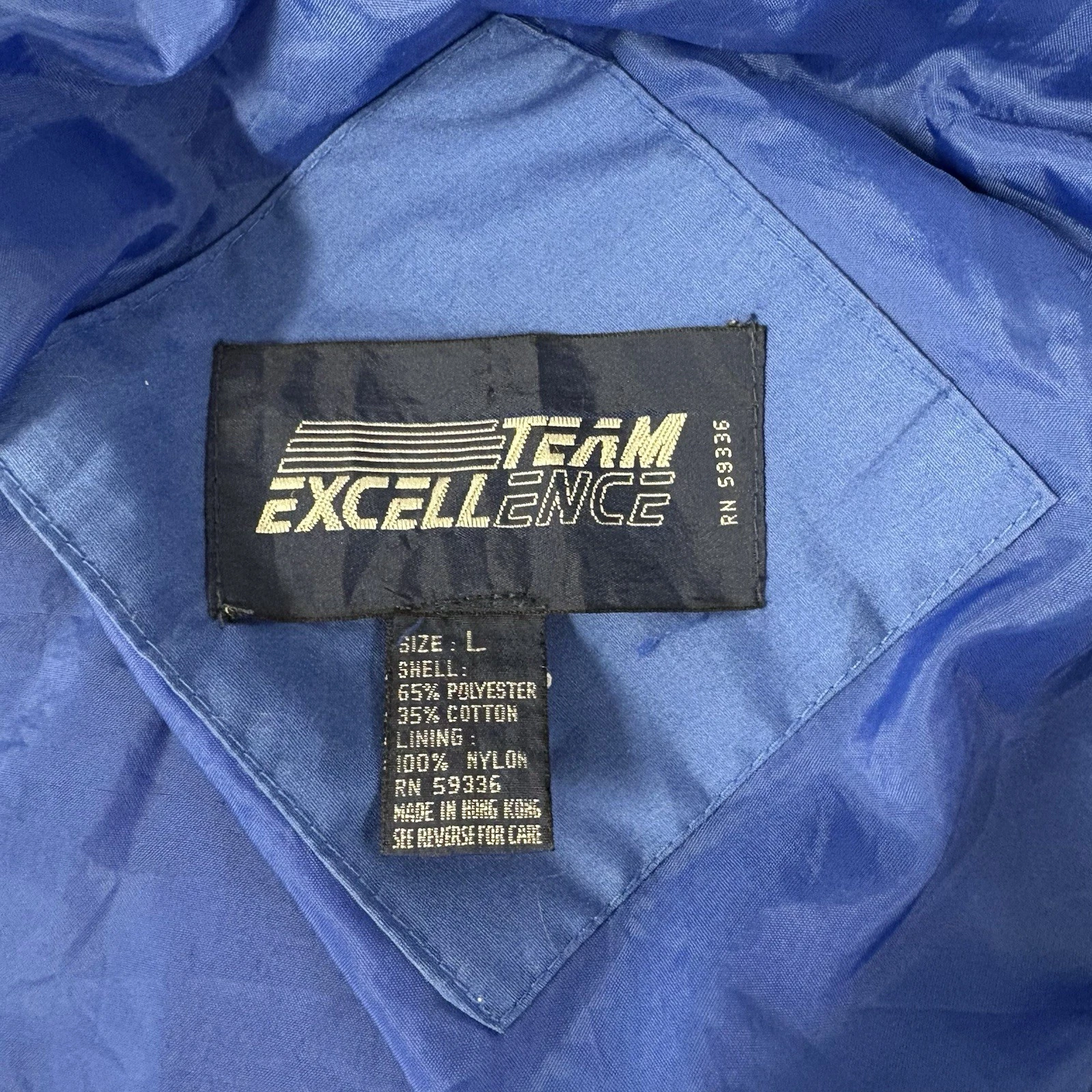 VTG Apple computer Team Excellence color block 1980s windbreaker size L - product detail image 13