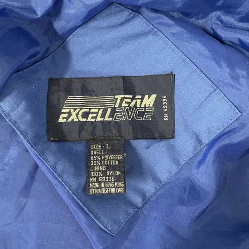 VTG Apple computer Team Excellence color block 1980s windbreaker size L image 13