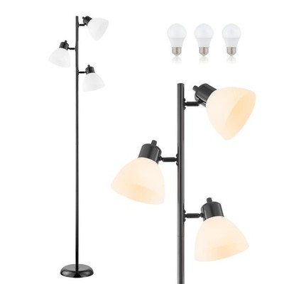 Modern Tree Floor Lamp for Living Room Bedroom, Tall Pole Standing Lamps with...