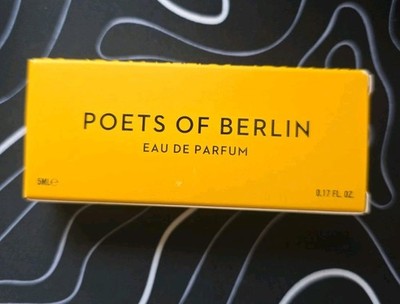 Vilhelm Parfumerie Poets Of Berlin Perfume Spray Travel Size 5ml NEW IN BOX