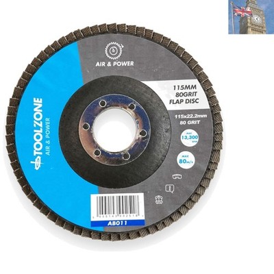 Vielseitige 115 mm 10er Pack Schleiflamellenscheiben, 80er Körnung für mehrere Anwendungen