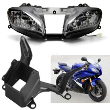 Front Headlight/Upper Fairing Stay Bracket Fit For YZF R6 YZFR6 2008-2015