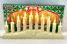 Vintage Sterling Christmas Keepsakes 10 Light Candolier