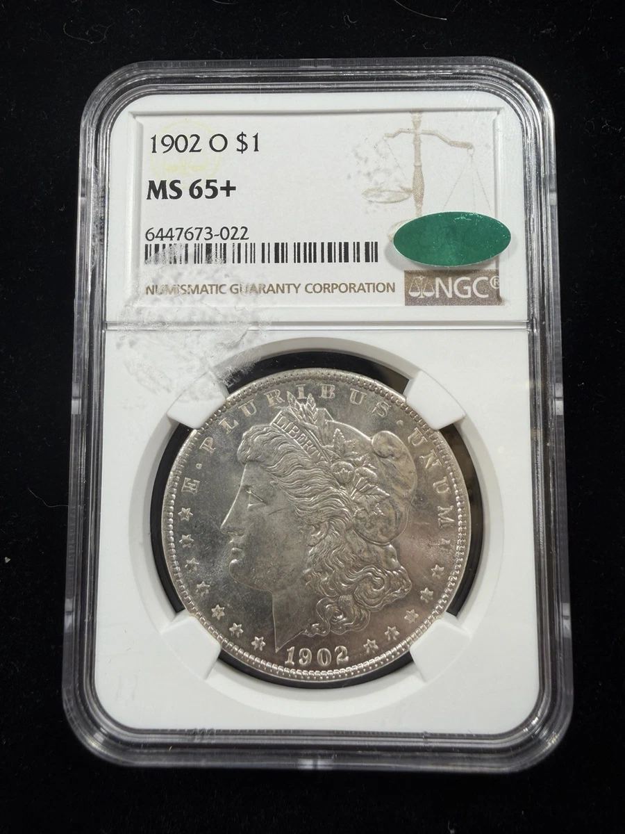 モルガンダラー　銀貨　1902 o NGC MS65 1902 Year Grade MS 65 Morgan Dollars (1878-1921) for sale | eBay