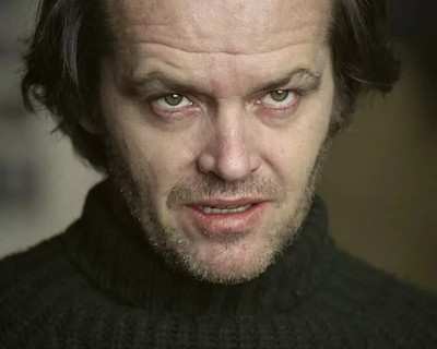 The Shining Jack Nicholson Extreme Close Up Evil Stare 4x6 Picture Celebrity P