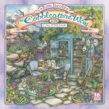 Sellers Publishing,  Cobblestone Way by Kim Jacobs 2026 Wall Calendar, 12'' X 12