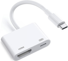 USB-C to HDMI Adapter 4K 60Hz for Iphone 15 16 17 Macbook Pro Air Ipad Pro, Mfi
