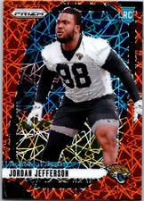 2024 Panini Prizm #358 Jordan Jefferson Lazer