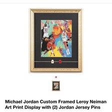 Leroy Neiman (D. 2016) Michael Jordan, HOF Please note that the item is unsigned