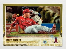 2015 Topps Mike Trout #510 Gold Parallel /2015 Angels