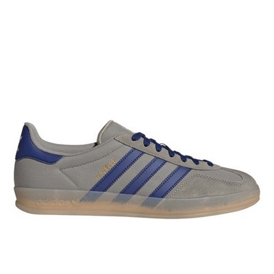 adidas Gazelle Indoor Lace Up  Mens Grey Sneakers Casual Shoes JQ8390