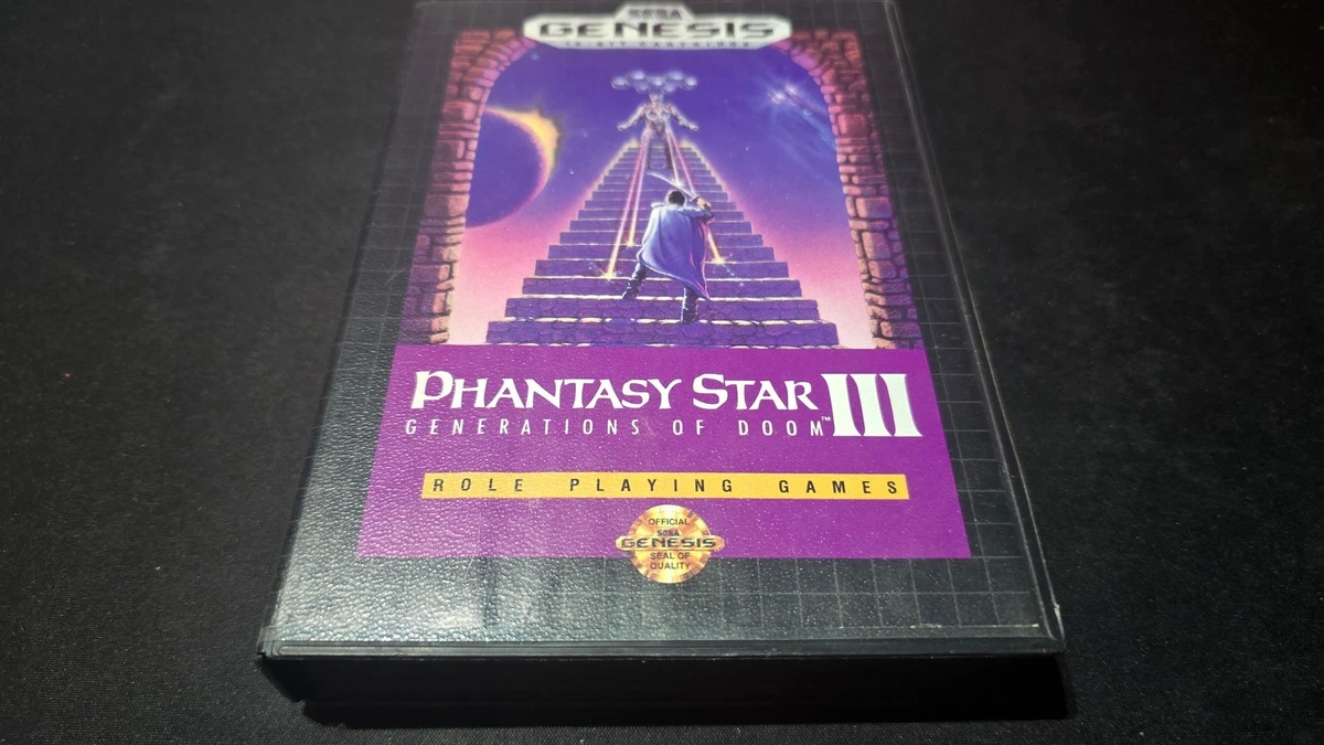 Sega - Mega Drive - Phantasy Star IV PAL - Jeu vidéo - Dans la boîte d