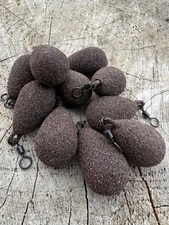 10 x 3oz dumpy pear fishing leads lead weights C.B.T £9.99 free delivery