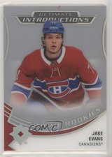 2020-21 Upper Deck Ultimate Collection Introductions Jake Evans #UI-44 15g2