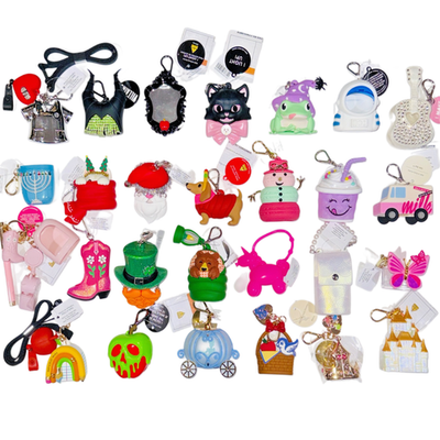 Bath & Body Works POCKETBAC SANITIZER HOLDER w/ CLIP or LANYARD