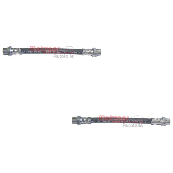 2X Metzger Bremsschlauch Links Rechts FüR BMW 1Er E81 E87 3Er Touring E91 E90-image