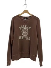RRL/Distressed/Vintage Sweatshirt/L/Cotton/BRD/0466154//