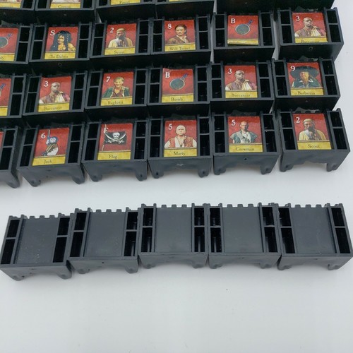 Disney Stratego Pirates of the Caribbean At Worlds End 2007 Replacements Black - Picture 2 of 5
