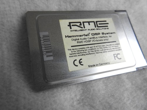 RME Hammerfall DSP PCMCIA Cardbus Card - great working! - Picture 5 of 6