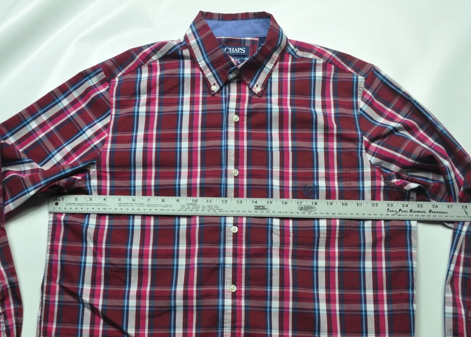 (2) Chaps LT Button Up Shirts - Image 3 of 4