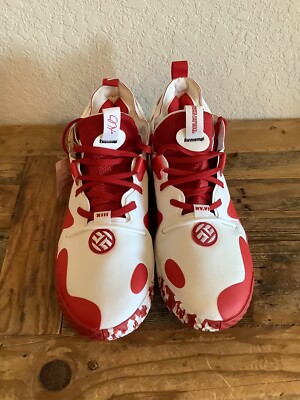 Adidas Harden Vol. 6 Men Size 11.5 Basketball Shoe White/Red Louisville GZ4470 N New Adidas Harden Vol. 6 Men Size 13 Basketball Shoe White  main image 3