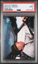 1994 UPPER DECK MICHAEL JORDAN RARE AIR #7 HOF PSA 9 