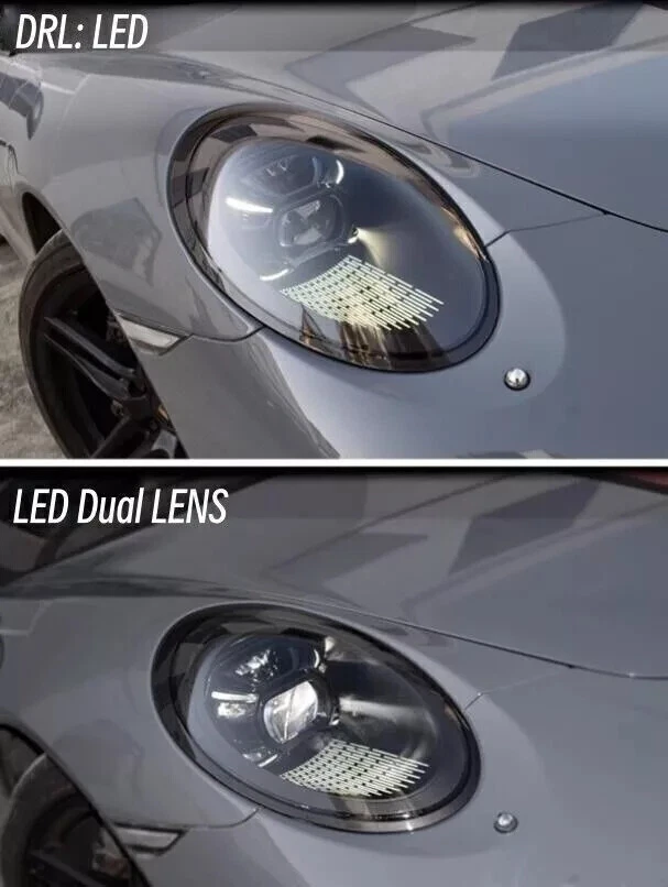 Faros láser Matrix LED PDLS para Porsche 911 991 991.1 991.2 2012-2018 Foto 3 de 4