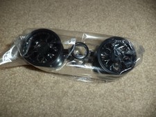 Tamiya Black Bbs Mesh Wheels X4 -corvetteferrariporschedriftrcgt -new