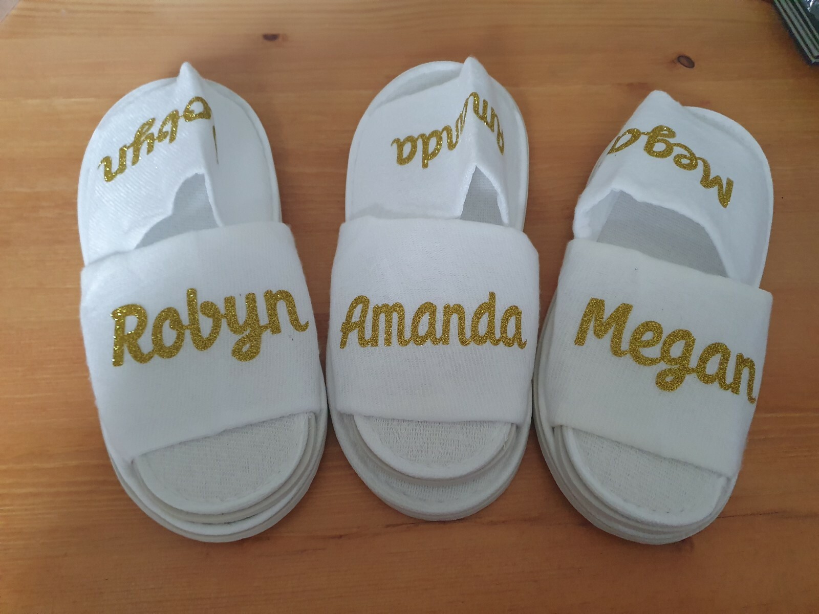 PANTOFOLA D’ORO Ciabatte personalizzate con nome occasione