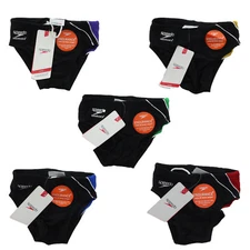Speedo Boy's Swim Briefs Endurance Racing Mercury Splice Swimsuit Bottoms