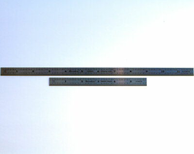 3R Flexible Machinist Rule Set- 6 and 12 in-1/10, 1/50, 1/32, 1/64 Made in US