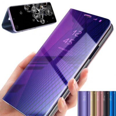Hülle für Samsung Galaxy S20 Ultra Cover Spiegelhülle Handytasche Handyhülle