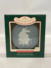 Hallmark 1987 Norman Rockwell the Christmas dance ornament Xmas decor