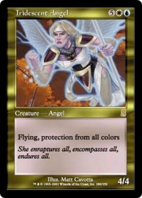RUSH Magic Card FRANZÖSISCH Schillernder Engel ODY