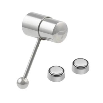 Vibrating Tongue Ring Bar Stainless Punk Women Men Stud Body Piercing  Jewelry | eBay