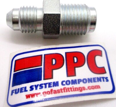 04 AN male flare to 1/2'' -20  inverted flare Plated Steel 