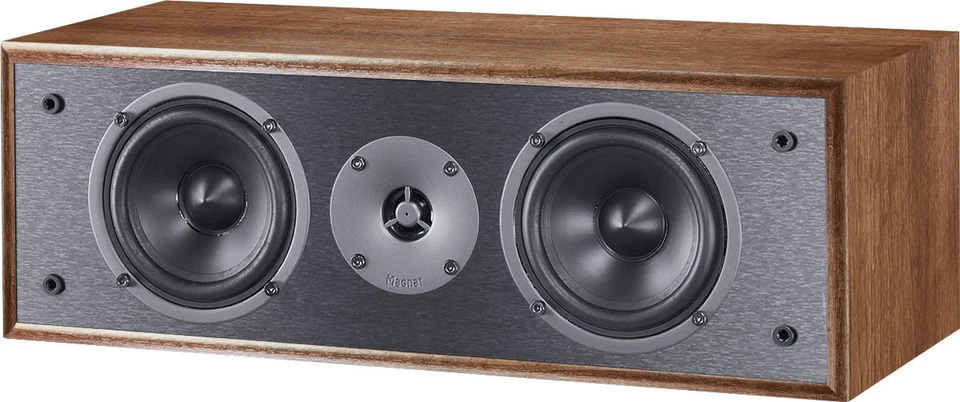 Magnat Monitor S12 C Center Lautsprecher Walnut 75 Watt RMS 4-8 Ohm Walnuss - Bild 1 von 1
