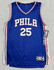 Ben Simmons Philadelphia 76ers NBA Basketball Jersey Fanatics L 25 Blue Team Men