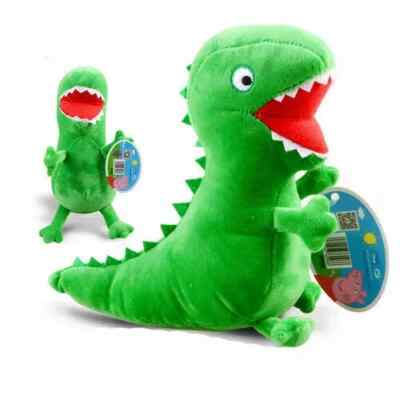 Genuine Peppa Pig 19cm dinosaur Teddy Bear peppa George daddy mammy Plush Toy
