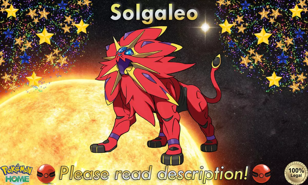 Ultra Shiny 6IV SOLGALEO Event / Pokemon Sword and Shield / -  Portugal